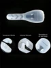 1pc Plastic Travel Razor Case Outdoor Camping Business Trip Portable Razor Holder Container Storage Shaving Box 5