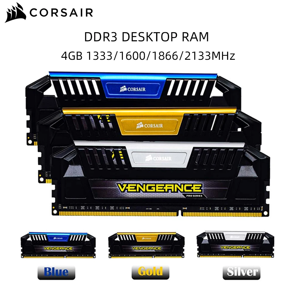 Memória RAM CORSAIR Vengeance LPX DDR3 4GB 2133MHz 1866MHz 1600MHz ...
