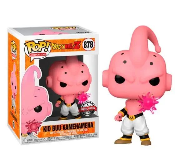 thumbnail image 4 of Figura de acción de colección de edición especial Funko Pop Japan Anime Dragon Ball KID BUU KAMEHAMEHA 878#, modelo de juguetes, regalos para niños, 4 of 5