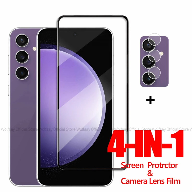 Per Sasmsung Galaxy S23 Fe Glass Protector Per Sasmsung Galaxy S20 Fe S21 Fe S23 Fe Screen Protector Pellicola Per Telefono In Vetro Temperato