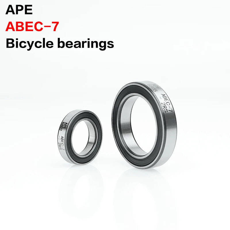Enhanced Mountain Bike Bearings - Set of 2, High-Performance ABEC-7 Quality