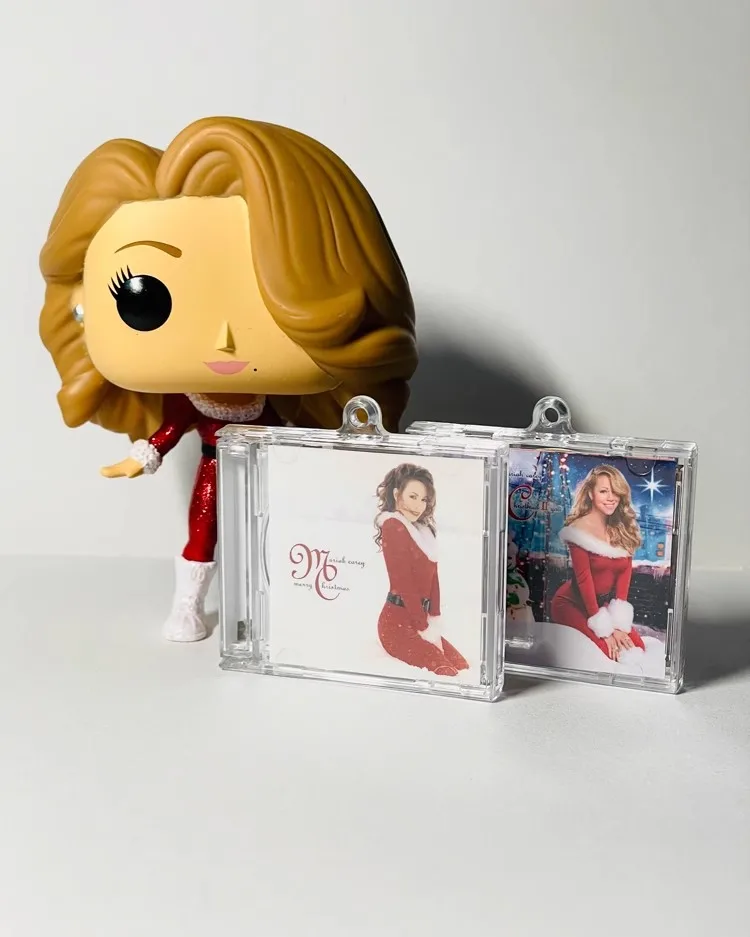 Mariah Carey Mimi MINI Music CD NFC Keychain Play Song Merry