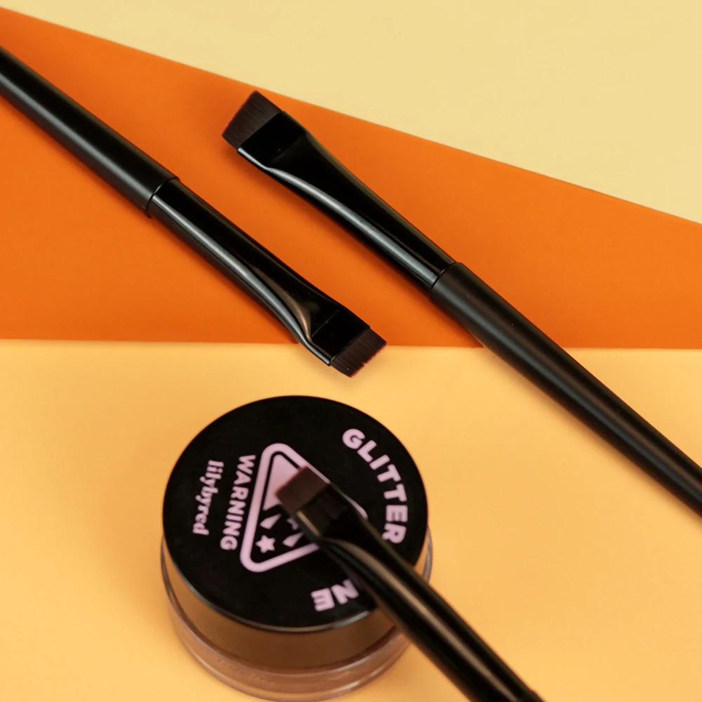 Maroktelefon Összeállítás brushes Szépítő Szépség Fehérítőszer vag Ágcsernyő Izomrost haja eyeliner Szemöldök 3 pièces állítsa szerszámok gyerekeknek számára lányok Kezdő