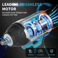 Clé à chocs électrique sans balais Makita DTW700 2026, couple élevé, perceuse-visseuse sans fil 18V, outils électriques rechargeables, clé dynamométrique 4