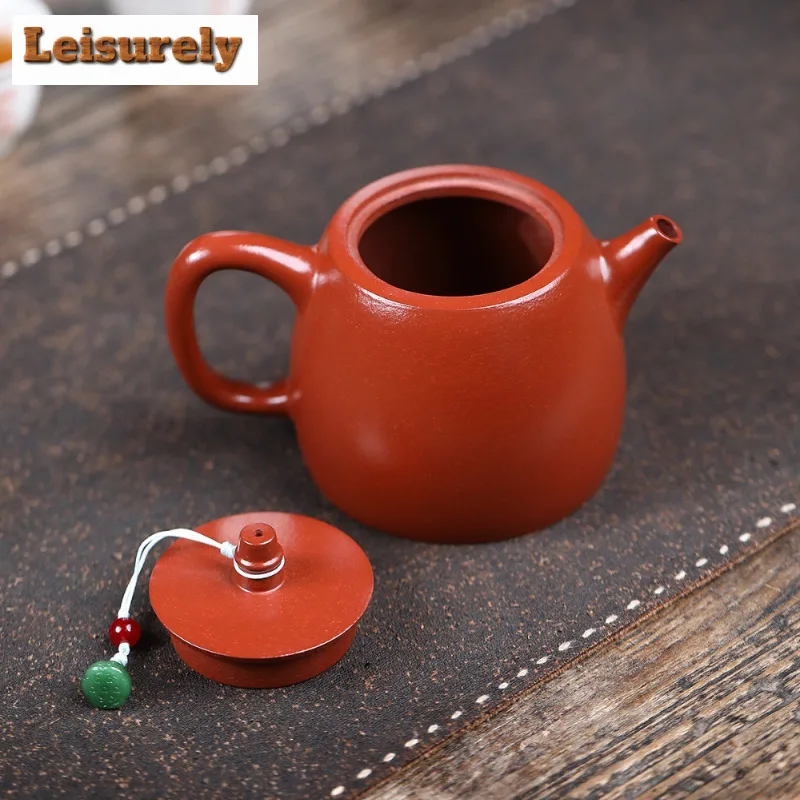 300ml Boutique Yixing Purple Clay Teapots Master Handmade Han Duo Pot Raw Ore Zhu Mud Kettle Chinese Zisha Tea Set Accessories