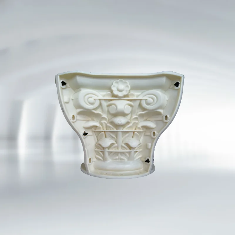 Concrete Column Mold ABS Plastic Durable Round Concrete Column Mold Spares, Cement Roman Pillar Mould Parts for Roof Supports, Dia 30cm/ 11.8in concrete column mold