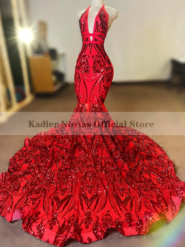 sacerdote Productividad mordaz Red Cocktail Dress Prom | Lace Prom Dresses Red | Prom Dresses Red Halter -  Long Sexy - Aliexpress