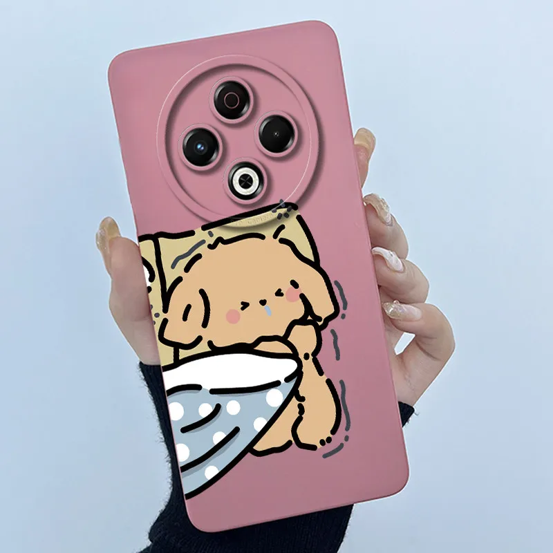 Soft Silicone Phone Case with Sweet Printed Design