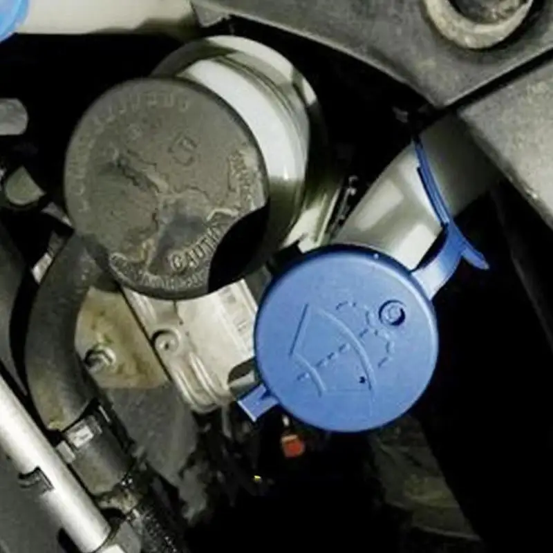 

2Pc Auto Windshield Wiper Washer Fluid Reservoir Lid Cover Tank Bottle Pot Cap For Peugeot 106 206 207 406 5008 Citroen C2 C3 C5