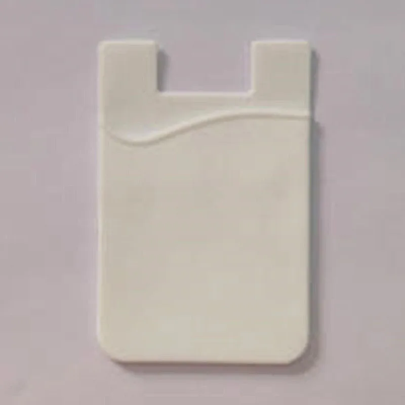 Silicone Adhesive Phone Card Holder - Portable & Creative Design