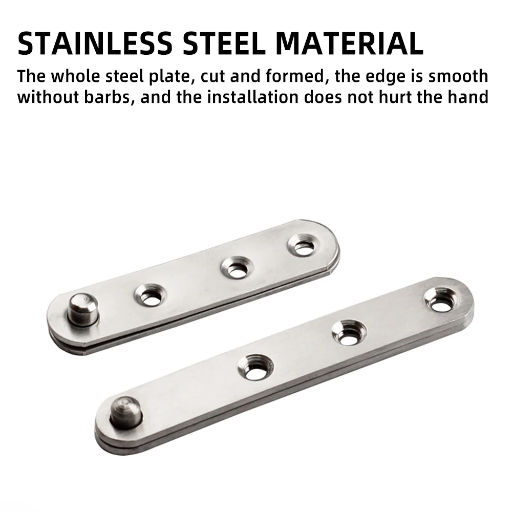 Stainless Steel Doors Hinges 360 Degree Rotating Shaft