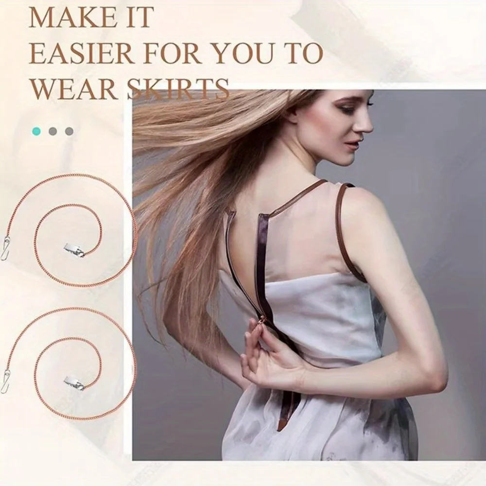 1PC Zipper Puller Helper Zip Aid Tool with Hook Zipper Assistant Zipper Puller for Clothing Coat Bag Almost All Zippers Types