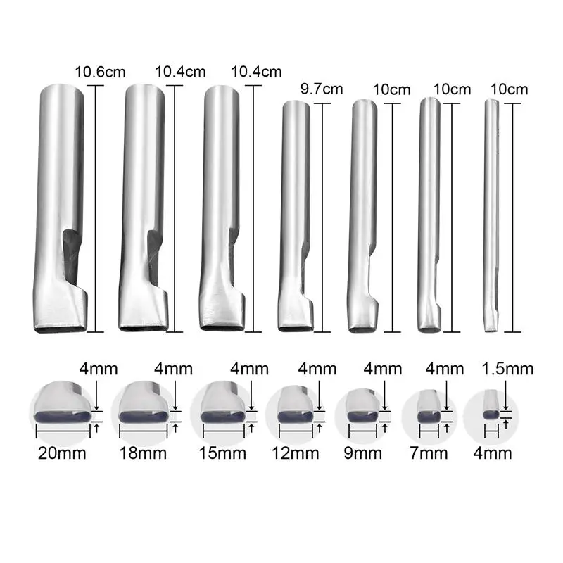 3 Pièces Bricolage Cuir Poinçon Pin Bois Outil Acier Trou Fabricant