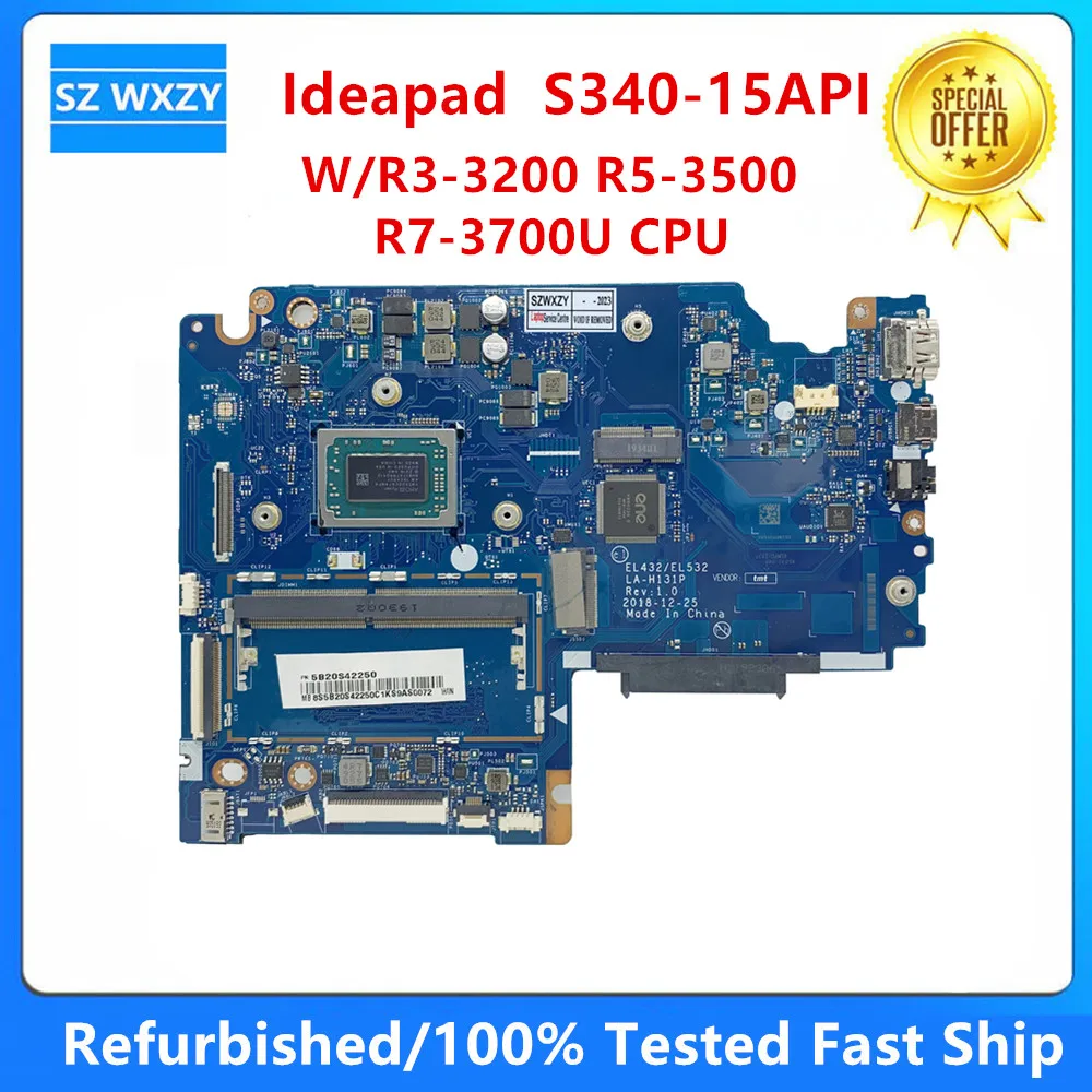 For Lenovo Ideapad S340-15API Laptop Motherboard With R3-3200 R5