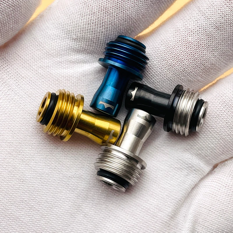 

Monarchy Mnch Tapered BB Thread Tip Replacement Drip Tip For SXK Billet BB Boro Tank KBR/Frend Mod/Pulse AIO/Cthulhu AIO