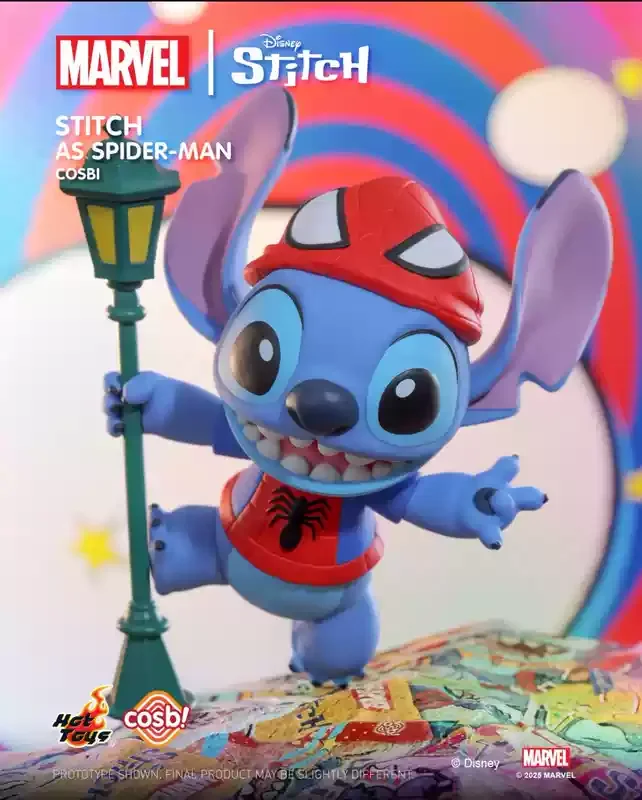 HotToys marvel スティッチ COSBI ぬいぐるみペンダント Hot Toys Marvel Stitch Cosbi Plush Keychain Collection | MiPOPS!