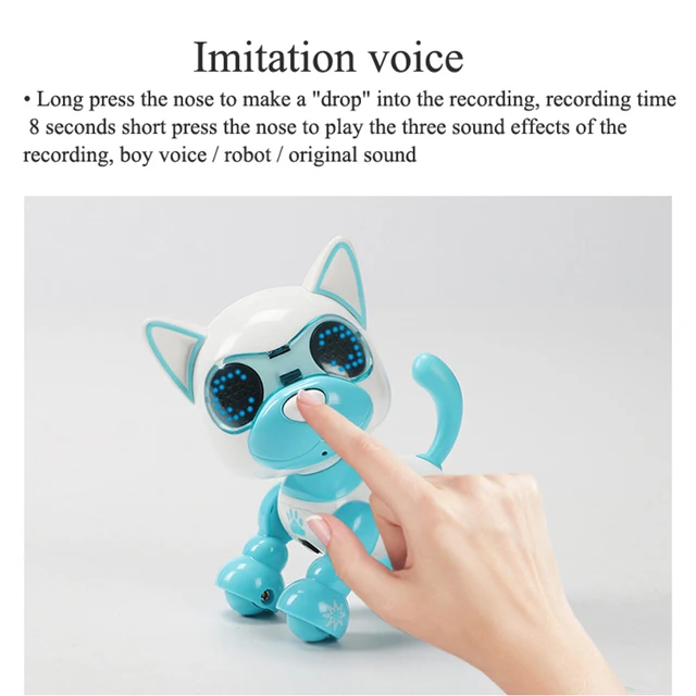 Smart Robot Dog Puppy Interactive Toys Control Intelligent Robot Toys Kids For Children Boy Girl Birthday Christmas Gifts 4