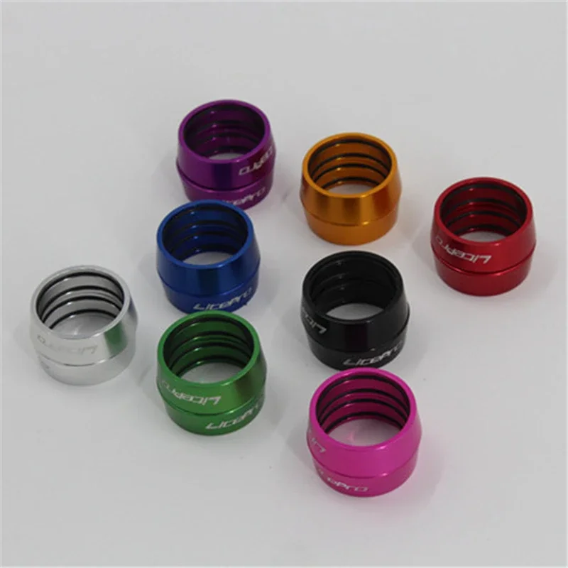 Litepro Folding Bike Horizontal Handlebar Spacing Ring 25.4mm Iamok Handle Bar Aluminium Alloy Spacing-rings