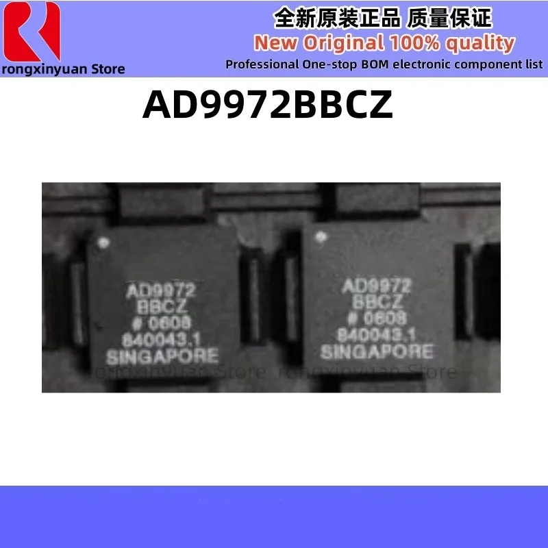 

AD9972BBCZ AD9972 14-Bit, ПЗС процессор обработки сигналов AFE8406IZDQ AFE8406I AFE8406 8-канальный широкополосный приемник 100% Neworiginal