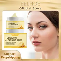 EELHOE Deep Facial Cleansing Cream Face Eye Lip Gentle Removes Pimples and Blackheads Mild Moisturizing Face Makeup Remover Balm 1
