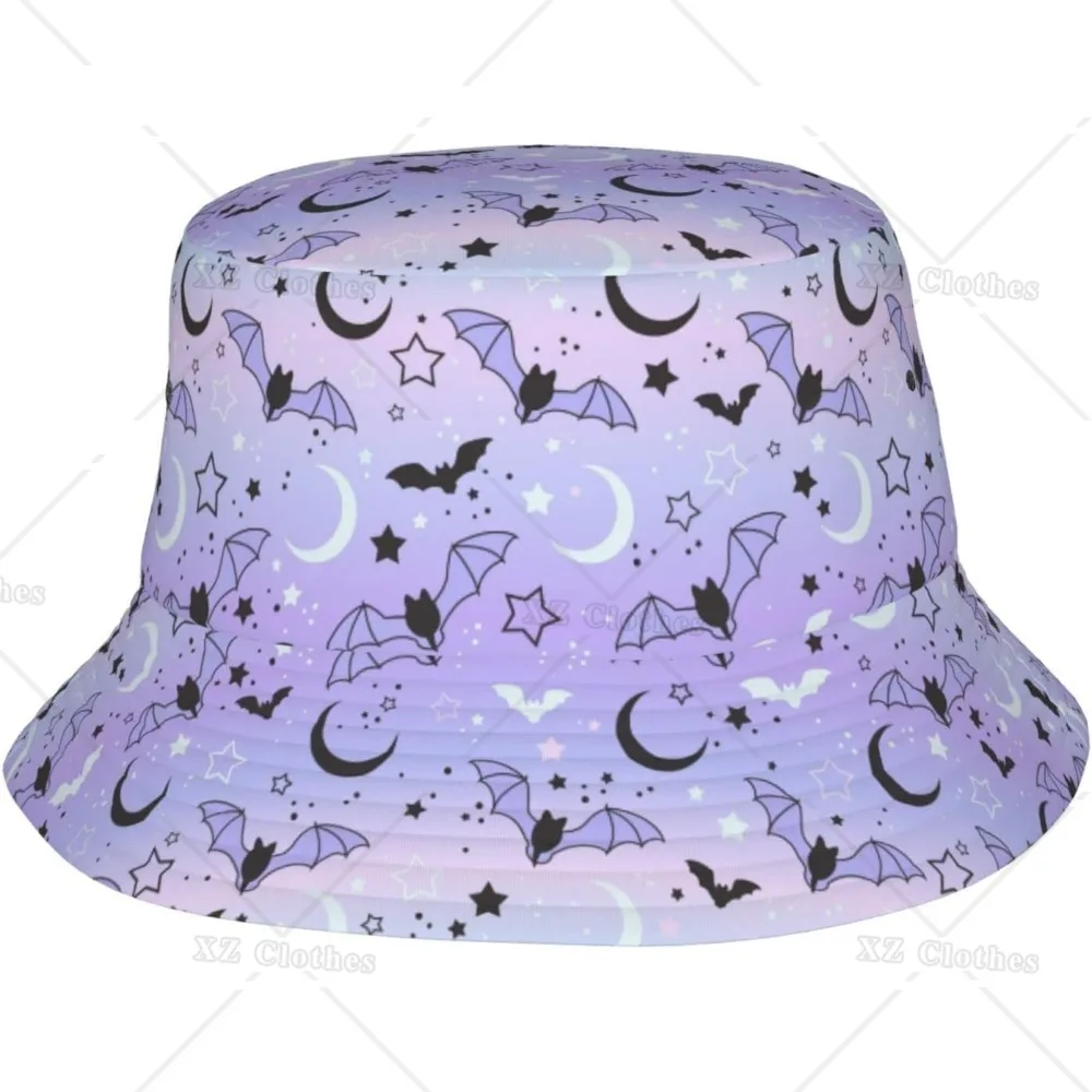 

Панама в виде летучих мышей с животными для женщин и мужчин, модная пляжная уличная Панама для подростков, Летние головные уборы, кепки для рыбалки