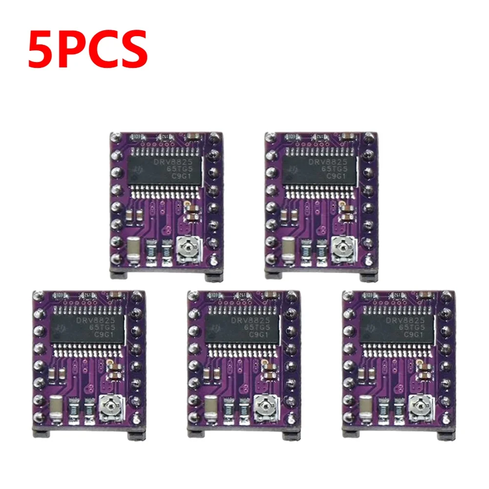 5x Modules DRV8825 StepStick + RAMPS 1.4 - Pour Imprimante 3D - Neufs Génériques