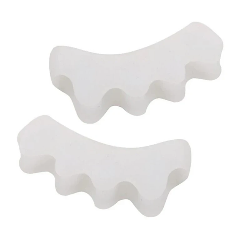 Toe Separator Correction Hallux Valgus Corrector Silicone Orthopedic Hammer Separator Straightener Foot Care Tool toe separators toe corrector toe spreader finger toe separator
