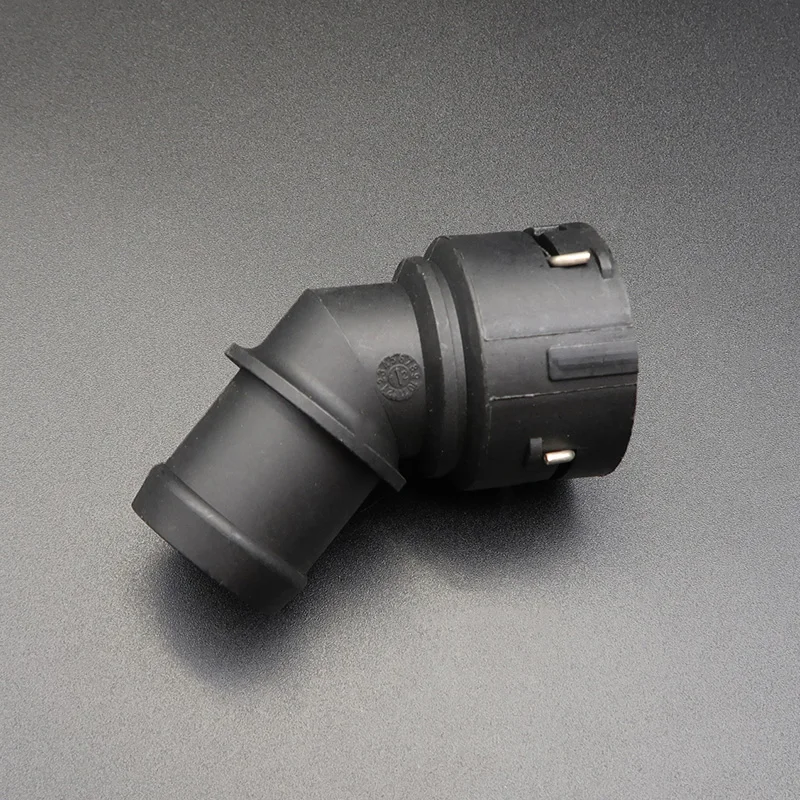 1J0121619 FOR Audi Volkswagen Upper Radiator Cooling Hose Connector Black High Quality Durable Strong Automotive Accessories