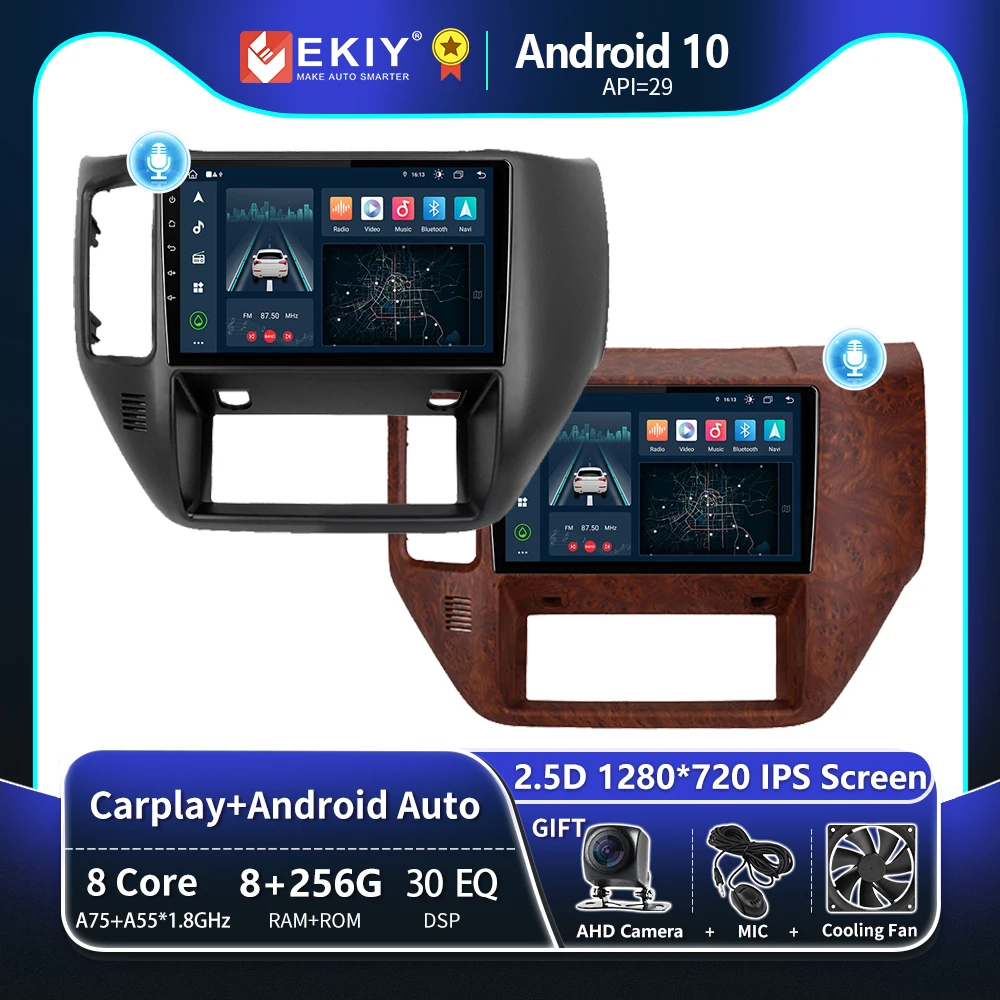 

EKIY T8 Android Car Radio For Nissan Patrol V 5 Y61 2004 - 2021 Multimedia Video Player Navigation GPS CarPlay Auto No 2 Din DVD