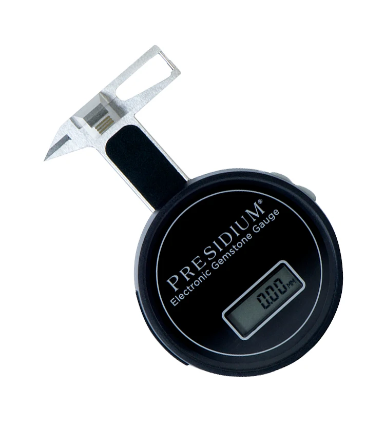 Elektronisches Presidium-PEGG-Edelsteinmessgerät, 0–25 mm, direkte mm/Karat-Anzeige, tragbarer digitaler Messschieber für Juweliere – Detail 4