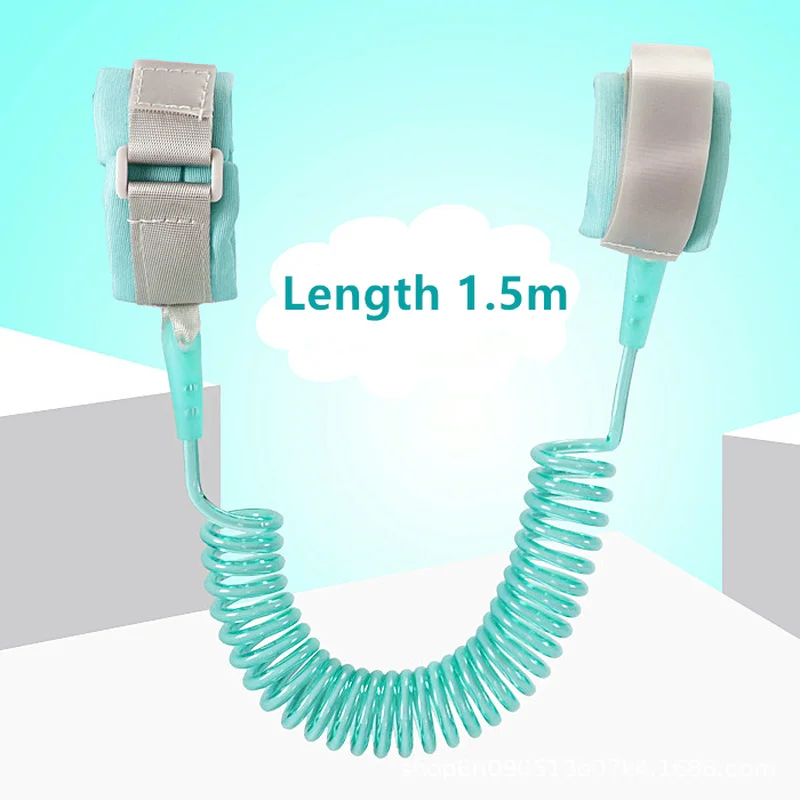 Child Safety Harness Leash Anti Lost Adjustable Wrist Link Traction Rope Wristband Belt for Toddler Butterfly baby harness baby loss prevention bracelet