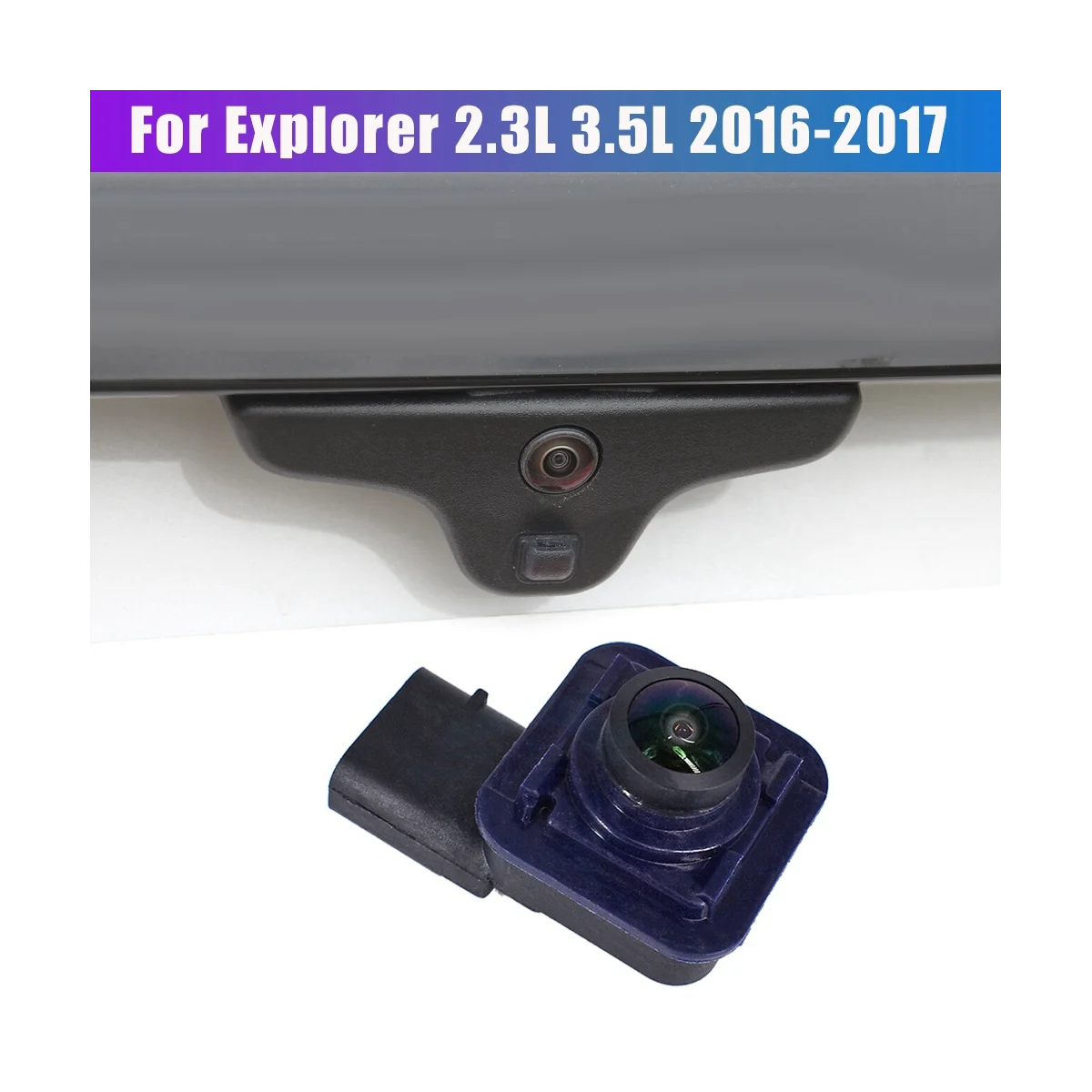 GB5T-19G490-AB New Rear View Camera Reverse Camera Parking Assist Backup for Ford Explorer -