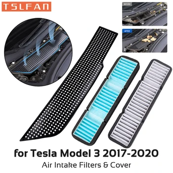Air Intake Filters & Grille Inlet Vent Protectors for Tesla Model 3 (2017–2020) 1