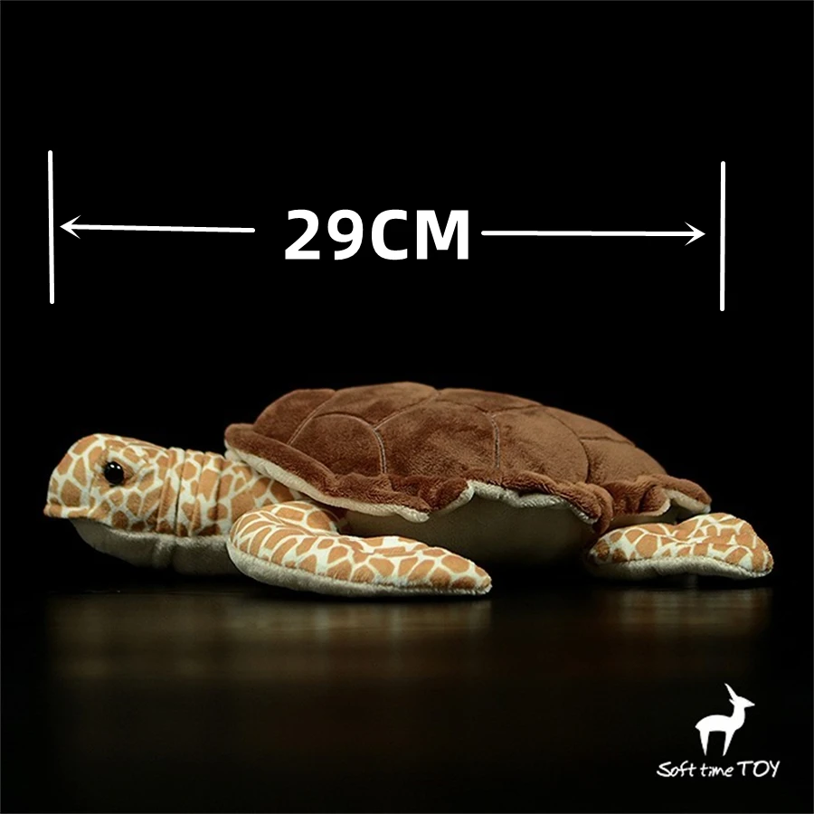 Eaglemouth Tortoise High Fidelity Anime Cute Plushie Hawksbill Turtle Plush Toys Lifelike Animals Simulation Stuffed Doll Kawai 2