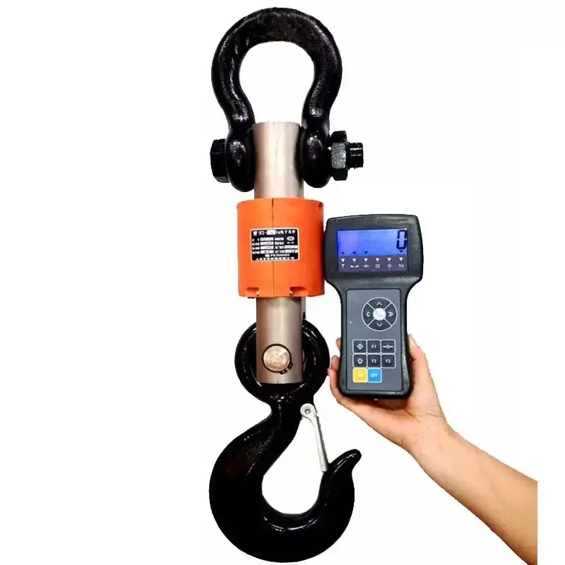 

Wireless Digital Electronic Hanging Crane Scale with 200m remote control handle 3T/5T/10T