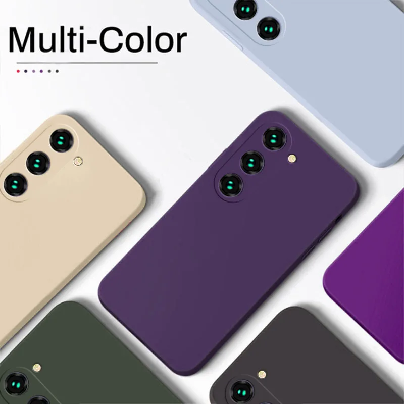 Premium Shockproof Liquid Silicone Soft Back Cover (Luxury Edition)