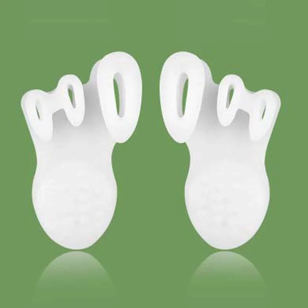 

Feet Bone Thumb Adjuster Three Holes Toe Separators Foot Care Tools Toe Valgus Protector Three Holes Toe Straightener