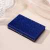 Rhinestone StainlessSteel Credit Card Holder Men Slim Anti Protect Travel ID Cardholder Women Rfid Wallet Metal Case Porte Carte 6