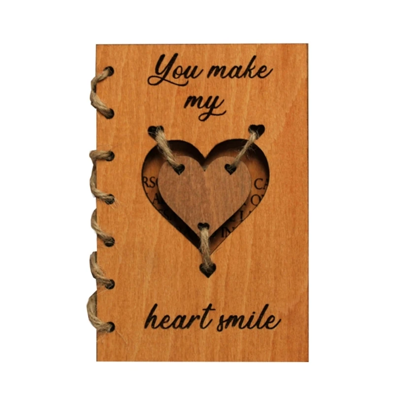 

Нежная поздравительная открытка в форме сердца, украшения для вечеринки, портативная сувенирная открытка на День святого или