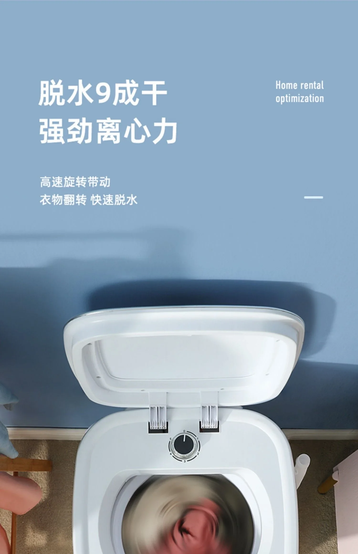 Description Picture 6 of itemChigo Drying Machines Clothes Dryer for Clothing Machine Home Electric Laundry Stainless Steel Single Dump Automatic 220v