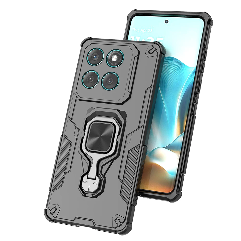Rotatable Kickstand Magnetic Ring Holder Protective Phone Case Cover