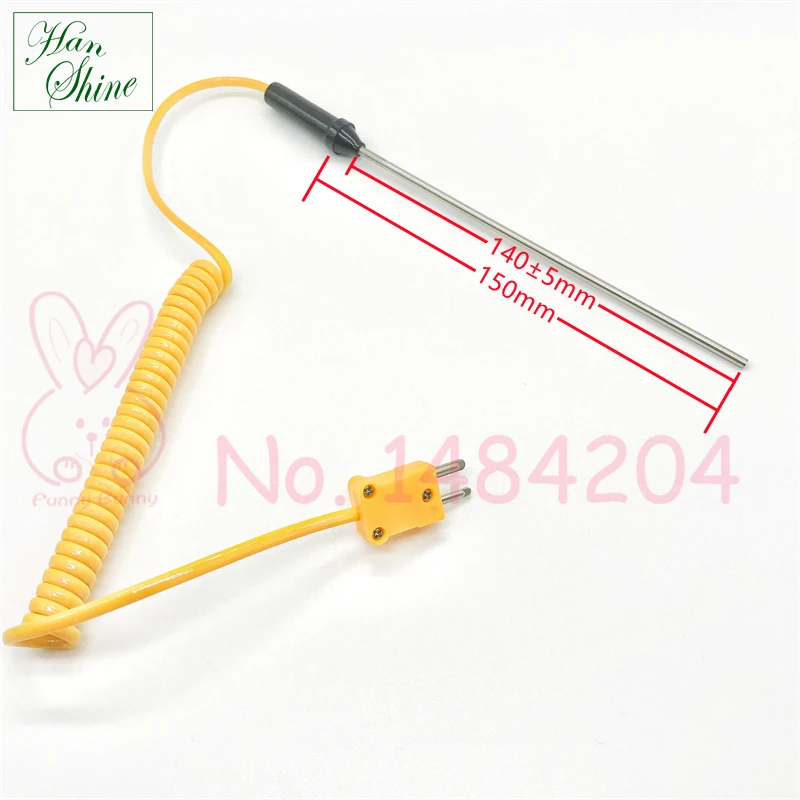 Yunsailing 8-Pack K-Type Thermocouple Probes - Fast-Response Temp Sensors For Meters (0-500°C Range) - View #4