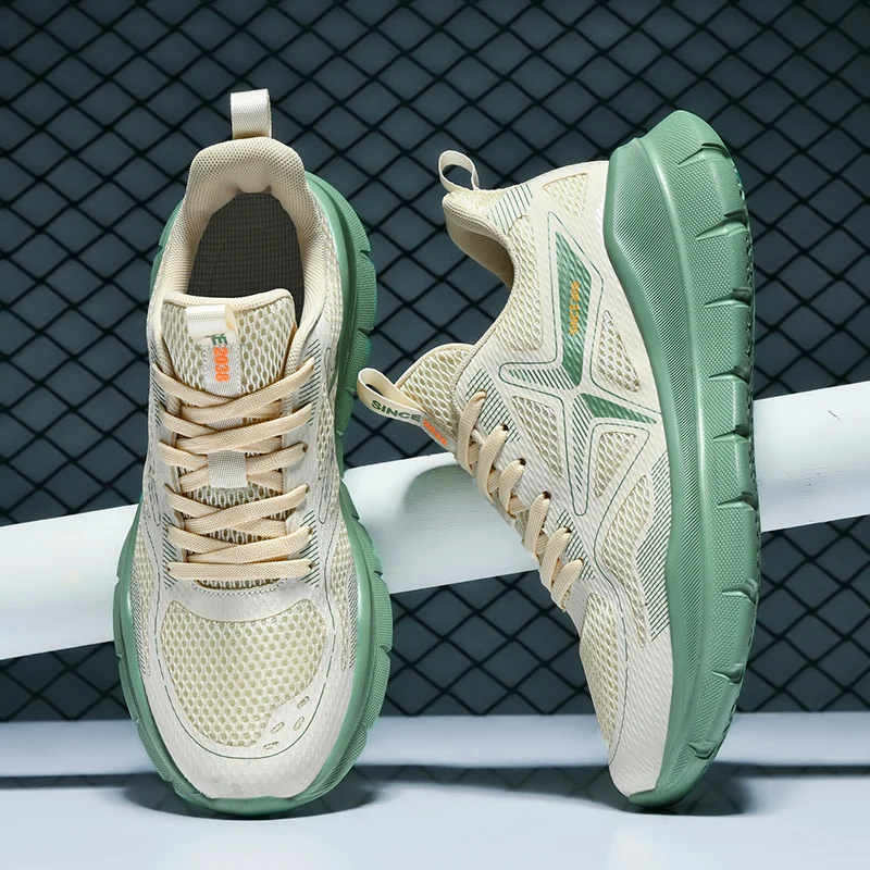 Tênis Esportivos Masculinos e Femininos de Outono 2025, Confortáveis, Versáteis para Corrida, Moda de Rua, Tênis para Caminhada 3
