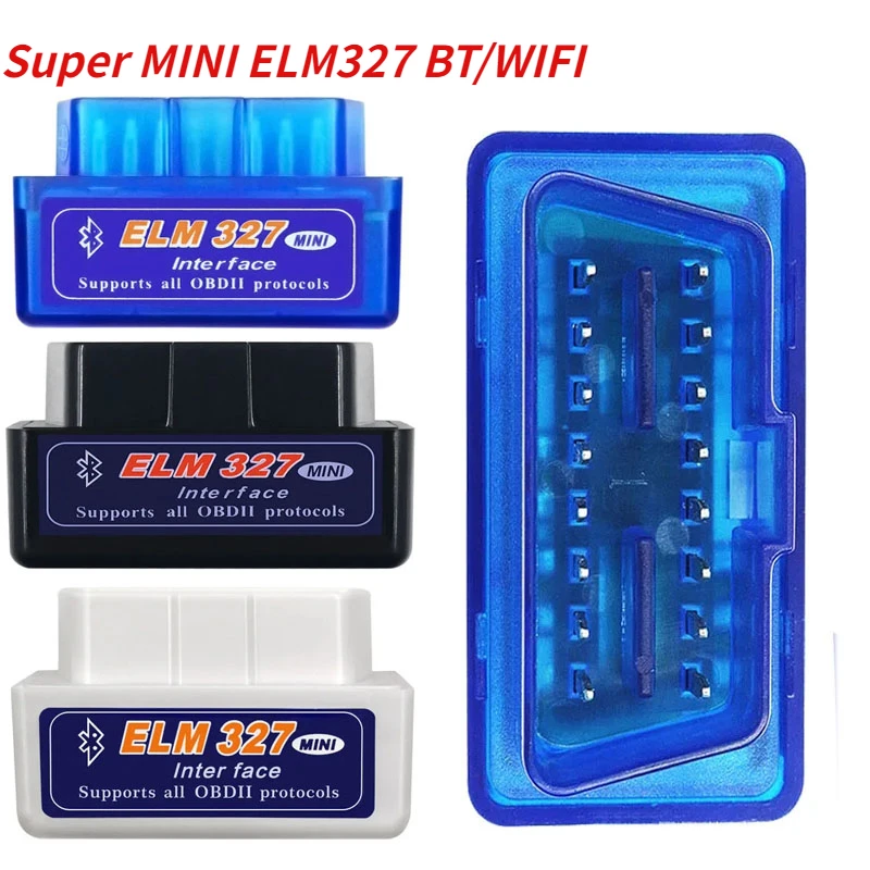 

ELM327 V2.1 Bluetooth-Compatible OBD2 Scanner Wifi ELM 327 V1.5 on Android IOS Car Diagnostic Tool OBD II Automatic Code Reader