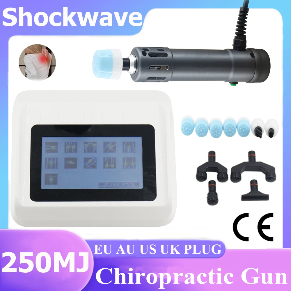 

Shockwave Therapy Machine Erectile Dysfunction ED Treatment Limbs Pain Relief Home Shock Wave Device 2 in 1 Chiropractic Tool