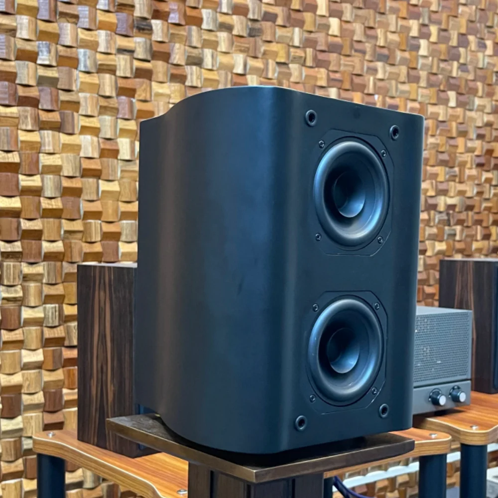 TUOLIHAO Q5 Double Full Range 4'' Driver Spearker Best Vocal Monitor Bookshelf Driver Match Tube Amplifier THQ5