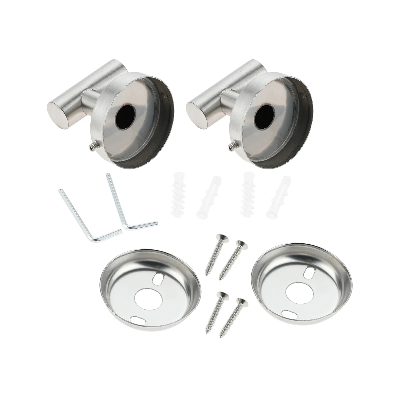 2/4Pcs Colorful Towel Hook for Bathrooms Wall Storage Holder Hook Stainless steel Fit for Living Room Bedroom Toilet Kitchen