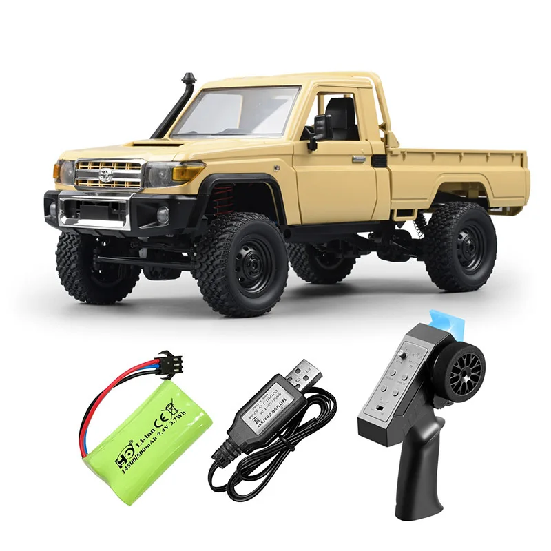 Full Size Simulation Remote Control Simulation Car Model Climbing Off-Road Vehicle Pickup Truck Gift Toy Children'S Boy Gift 5