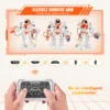 VEVOR RC Robot Toys for Kids Battle Mode Programmable Remote Control Smart Robot with Bullets Interactive Walking Dancing Robot 5