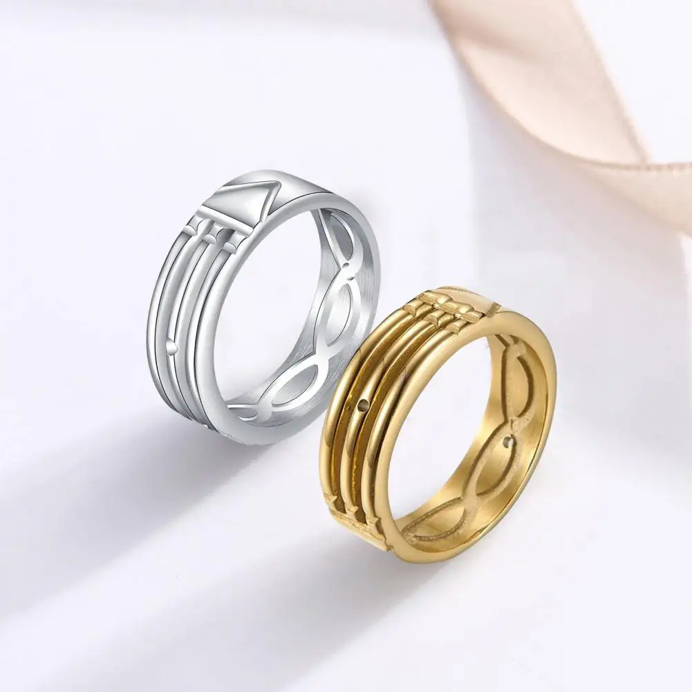 Men Ring Simple Gift Male Engagement Wedding Ring Fashion Jewelry for Banquet Rings for Men Jewelry Men's Ring 4